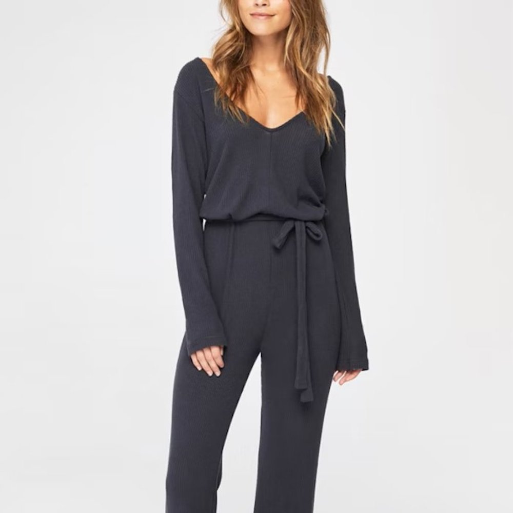 Spiritual Gangster - Sophie ribbed knit jumpsuit - (1) Large & (1) Medium